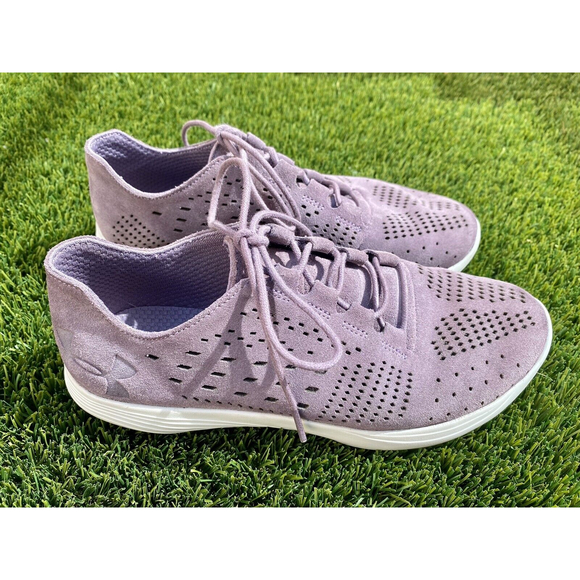 Under Armour Shoes - Under Armour WOMEN'S Shoe Purple Lilac Street Precision Low Luxe Suede Sz 6.5